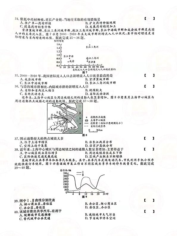 2021年上海成人高考高起点历史地理（文综）考试真题及答案解析4